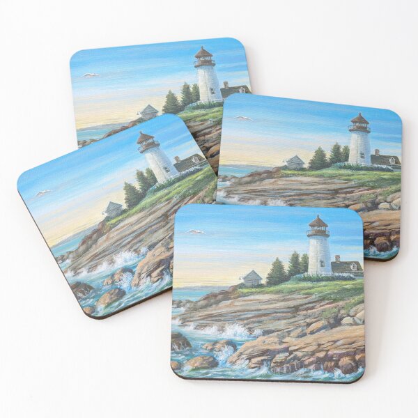 Item preview, Pemaquod Lighthouse in Maine designed and sold by artbyzona.