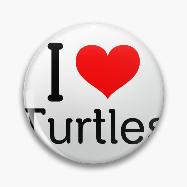 Item preview, I love turtles  designed and sold by LifeSpice.