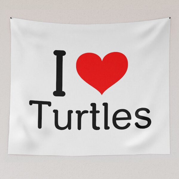 Item preview, I love turtles  designed and sold by LifeSpice.