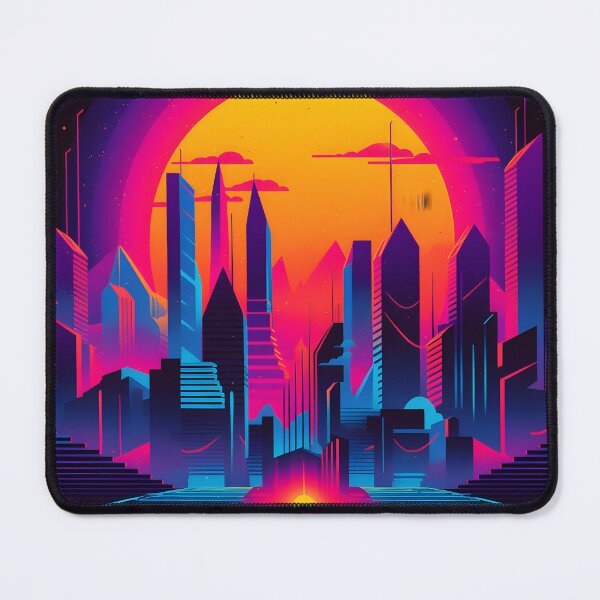 Item preview, Geometric cityscape designed and sold by Clawsorrow.