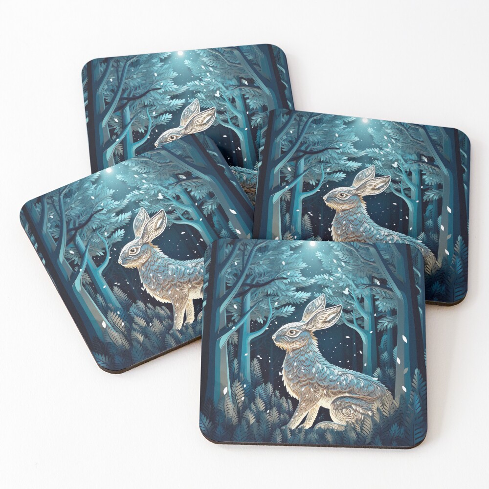 Item preview, Coasters (Set of 4) designed and sold by bunnyboxdesigns.