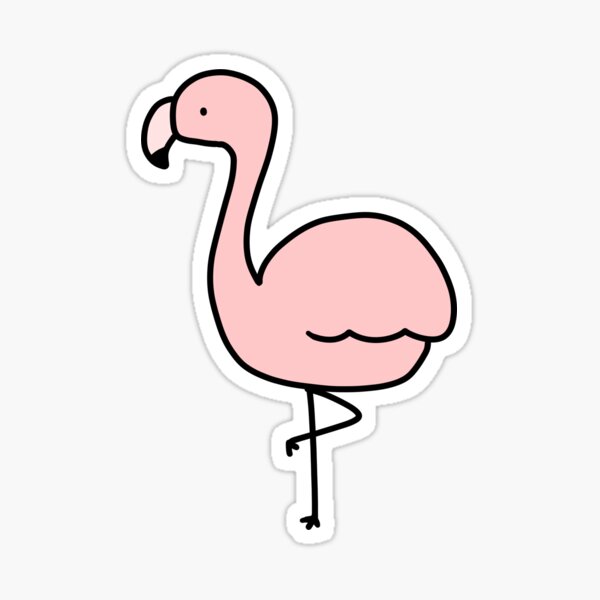Flamingo Sticker