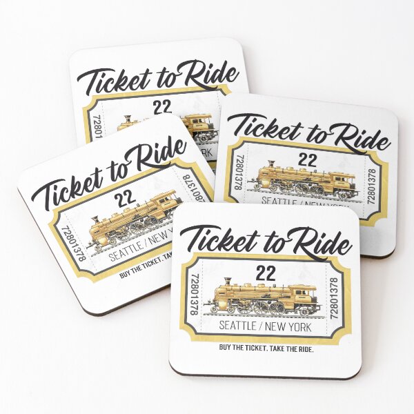 Item preview, Ticket to Ride designed and sold by ohmygoodstshirt.
