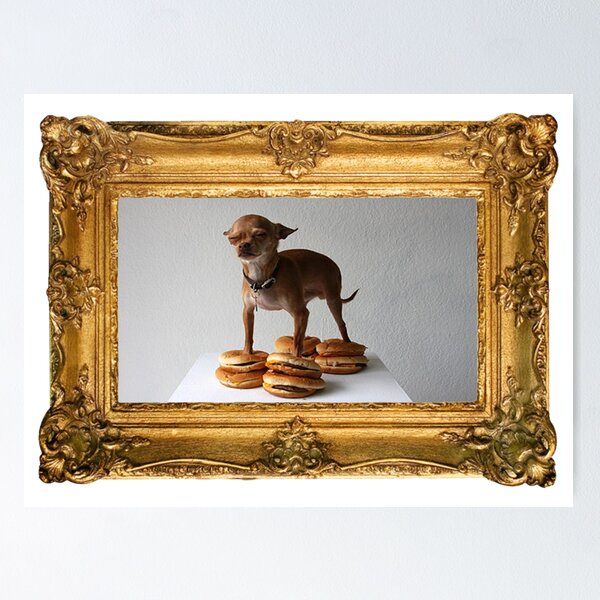 Item preview, burger chihuahua designed and sold by HyperBlur.