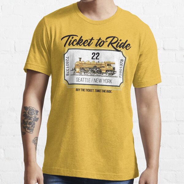 Item preview, Ticket to Ride designed and sold by ohmygoodstshirt.
