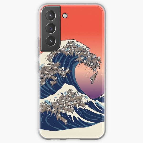 The Great Wave of Sloth Samsung Galaxy Soft Case