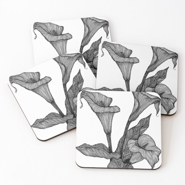 Item preview, calla lily designed and sold by Vivien Merveilles.