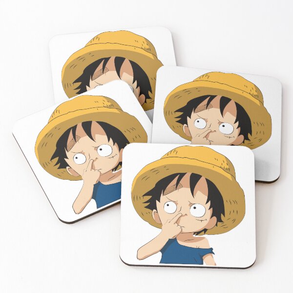 Item preview, Monkey D. Luffy Picking Nose designed and sold by CityAnime.