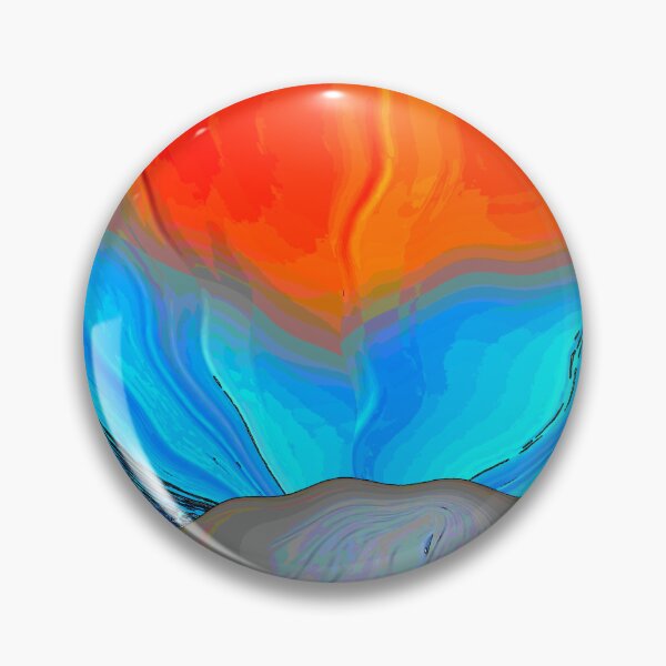 Aperçu de l'œuvre Vagues du coucher du soleil sur la terre créée et vendue par Andrew Ballard.