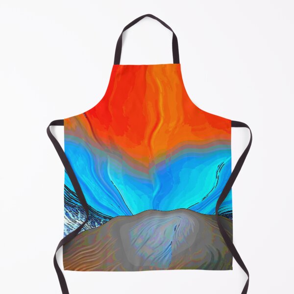 Sunset Waves Upon Earth Apron