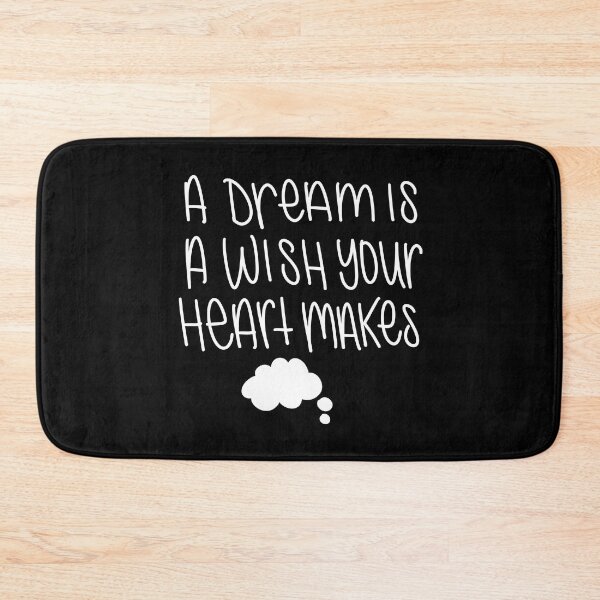 Item preview, A Dream is a Wish Your Heart Makes designed and sold by ltrlettering.