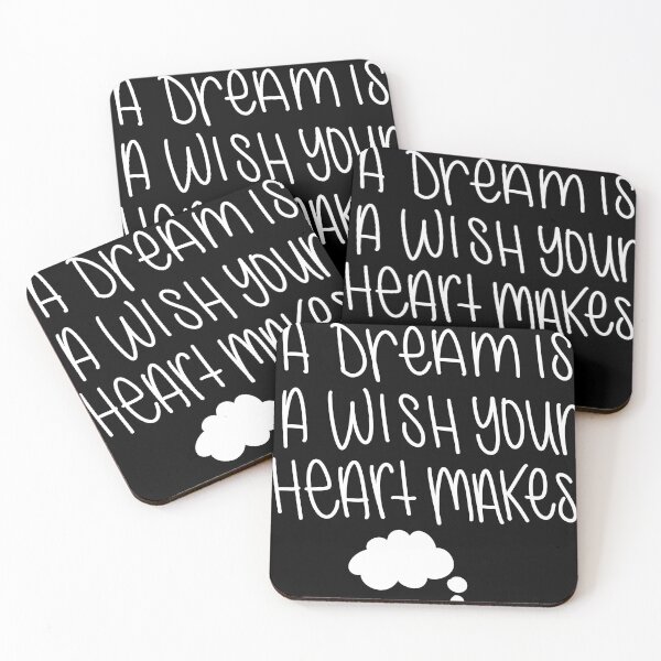 Item preview, A Dream is a Wish Your Heart Makes designed and sold by ltrlettering.