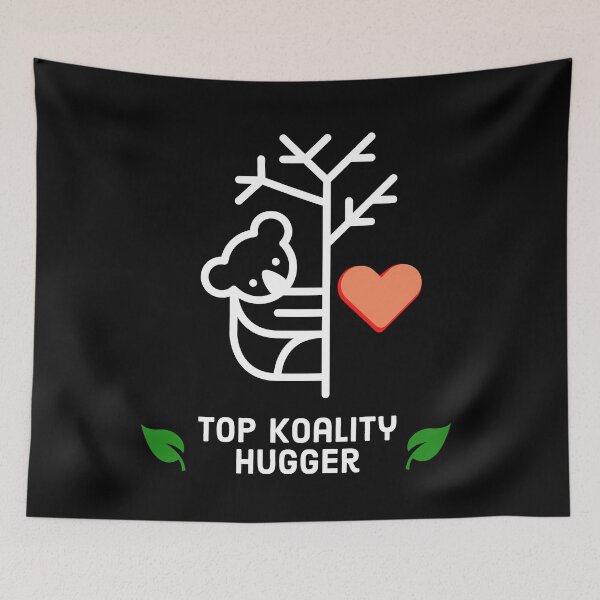 Item preview, Top Koality Hugs Koala In Tree designed and sold by Andy Hilaire.