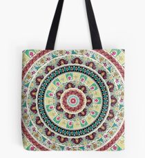Sloth Yoga Medallion Tote Bag