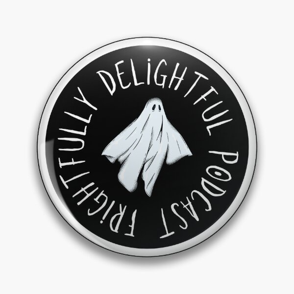 Item preview, Frightfully Delightful Podcast Logo V2 designed and sold by Frightfully Delightful.