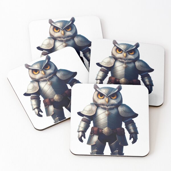 Item preview, Adorable owl knight designed and sold by Harmonysens.