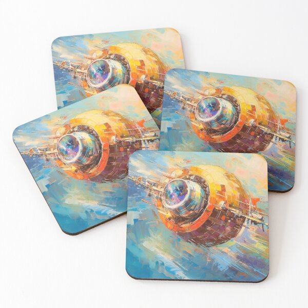 Item preview, Spacecraft Abstraction designed and sold by Vacationist.