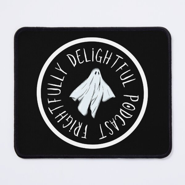 Item preview, Frightfully Delightful Podcast Logo V2 designed and sold by Frightfully Delightful.