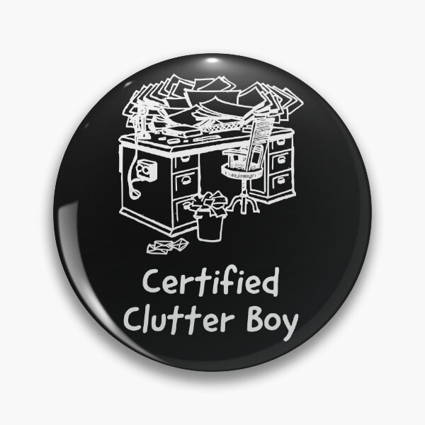 Item preview, Certified Clutter Boy Messy Desk designed and sold by Andy Hilaire.