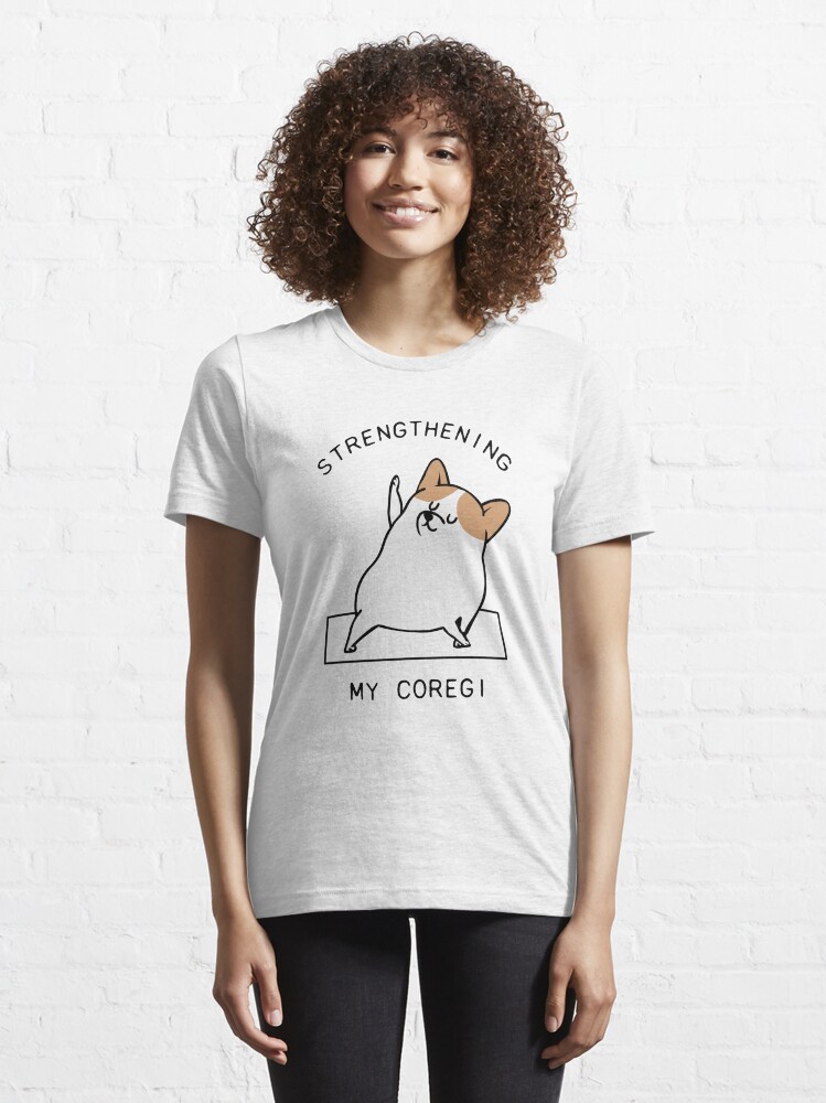 Alternate view of Strengthening My Coregi Essential T-Shirt