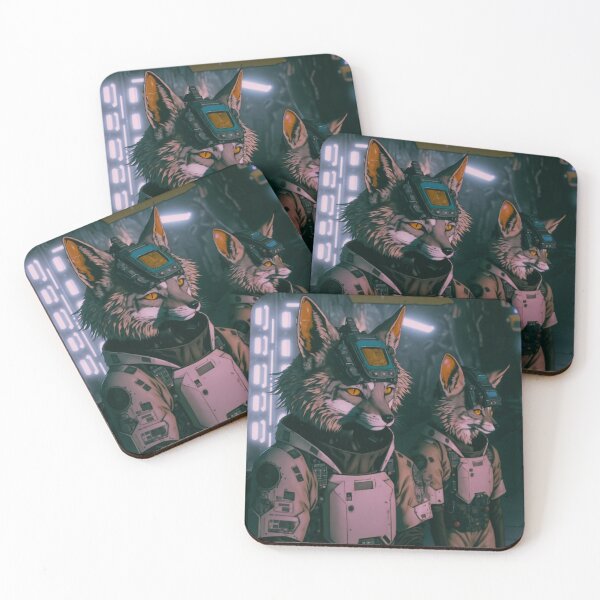 Item preview, Scifi Foxes designed and sold by berubettoart.