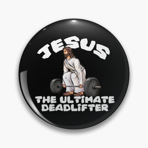 Item preview, Jesus The Ultimate Deadlifter designed and sold by angus77ok.