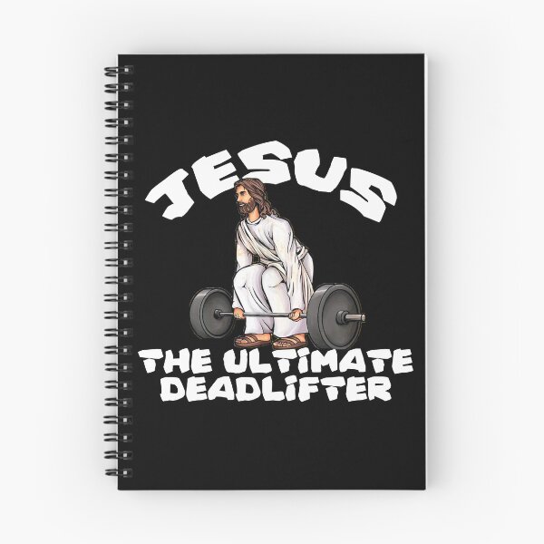 Item preview, Jesus The Ultimate Deadlifter designed and sold by angus77ok.