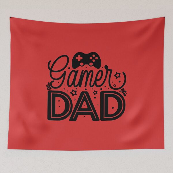 Item preview, Gamer Dad  designed and sold by ArtMeetsPizza.