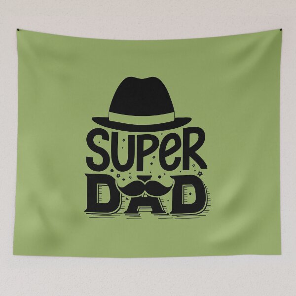 Item preview, Super Dad Fedora Hat designed and sold by ArtMeetsPizza.