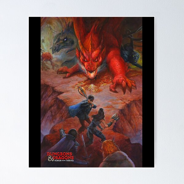 Item preview, DnD Movie DUNGEONS AND DRAGONS HONOR AMONG THIEVES designed and sold by Geeend.