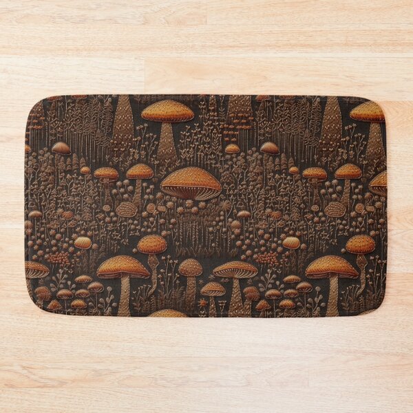 Item preview, Embroidered Mushrooms designed and sold by PietyandDesire.