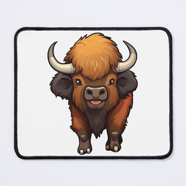 Item preview, Chibi Bison Image designed and sold by PopPopGfx.