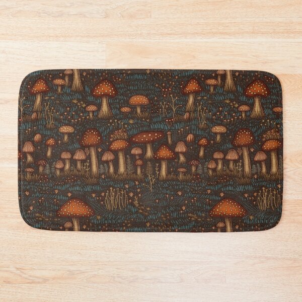 Item preview, Embroidered Mushrooms designed and sold by PietyandDesire.