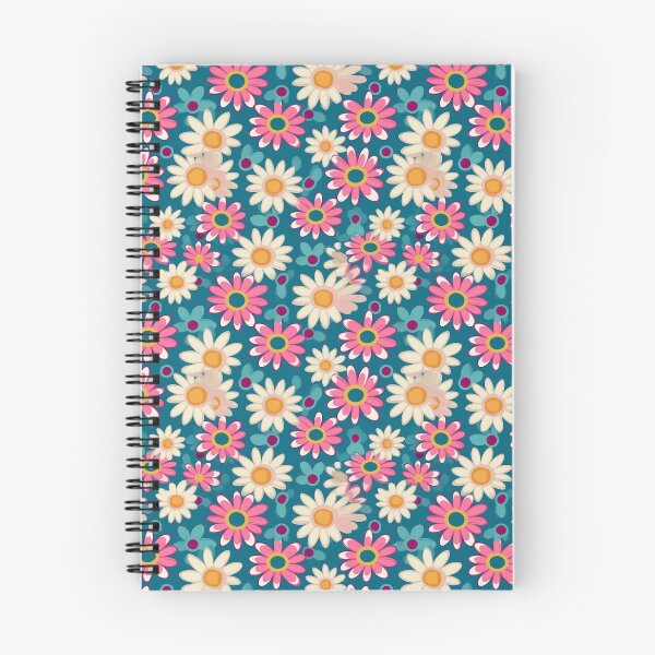 Item preview, Retro Flowers Floral Pattern designed and sold by AETHERART.