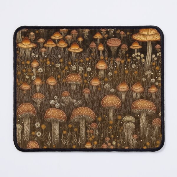 Item preview, Embroidered Mushrooms designed and sold by PietyandDesire.