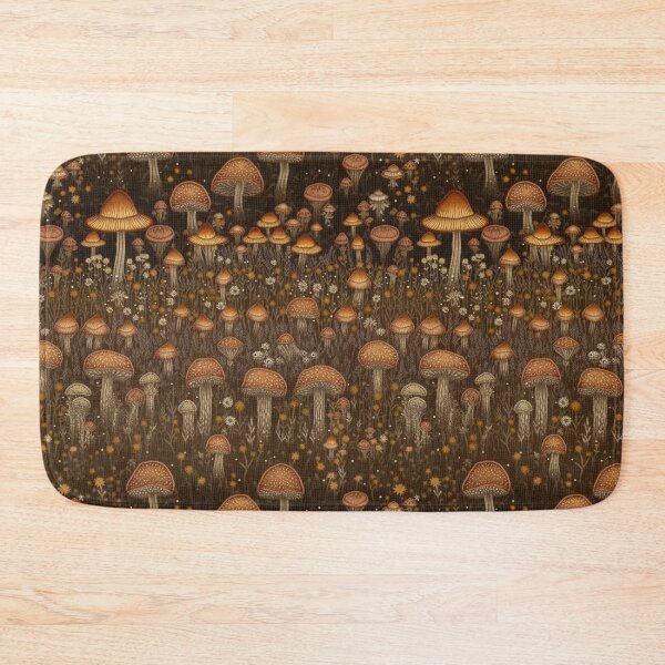 Item preview, Embroidered Mushrooms designed and sold by PietyandDesire.