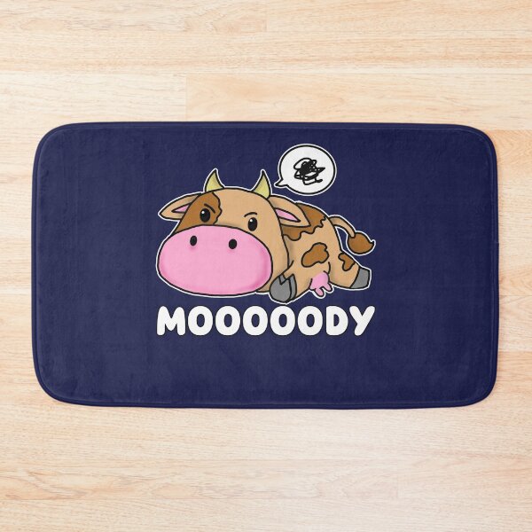 Item preview, Mooooooody: Quirky Cow-Themed Humor designed and sold by Dorky--Designs.