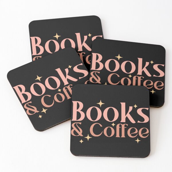 Item preview, Books & Coffee designed and sold by ArtMeetsPizza.