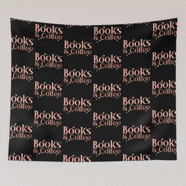 Item preview, Books & Coffee designed and sold by ArtMeetsPizza.