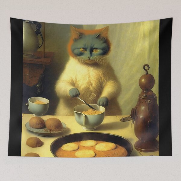Item preview, cat in the kitchen designed and sold by ururuty.