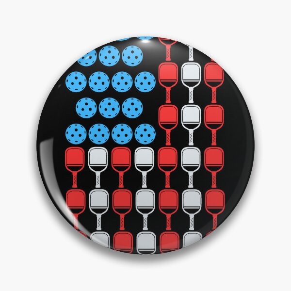 Item preview, Patriotic Pickleball American Flag  designed and sold by TheBeesForYou.