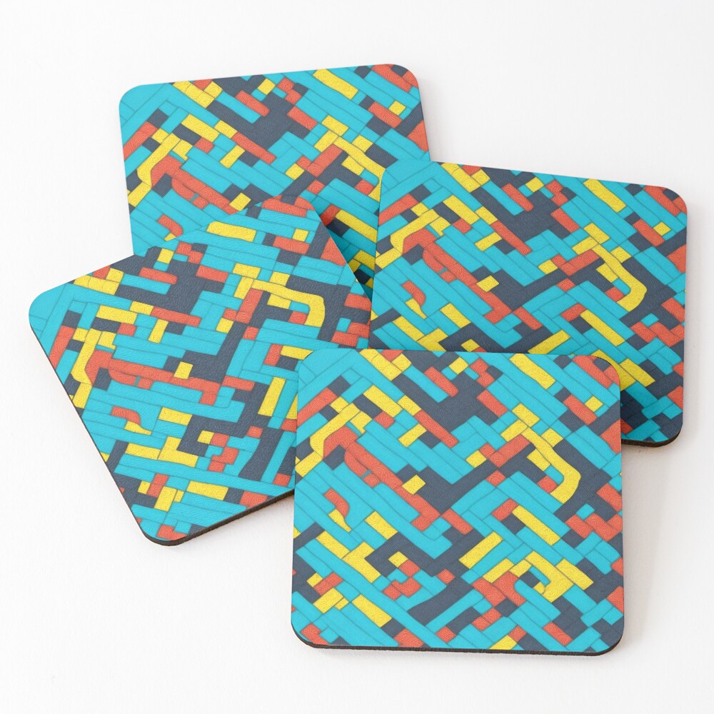 Item preview, Coasters (Set of 4) designed and sold by CheesyTees.
