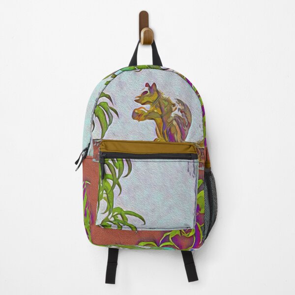 Item preview, SQUIRREL ABOVE THE LEMON TREE designed and sold by ArtbyRolleen.