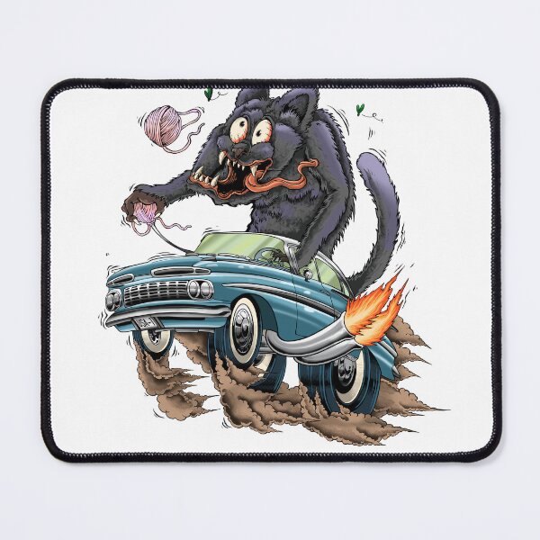 Item preview, 59 Chevy Mistymeooww Rat Fink inspired logo designed and sold by Mistymeooww.