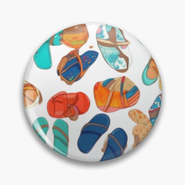 Item preview, Sandals Pattern Cute Beach designed and sold by Buyfastcart.