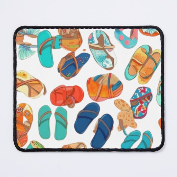 Item preview, Sandals Pattern Cute Beach designed and sold by Buyfastcart.
