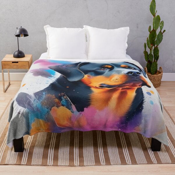 Item preview, Rottweiler // Acuarela designed and sold by KalicoDesignUS.