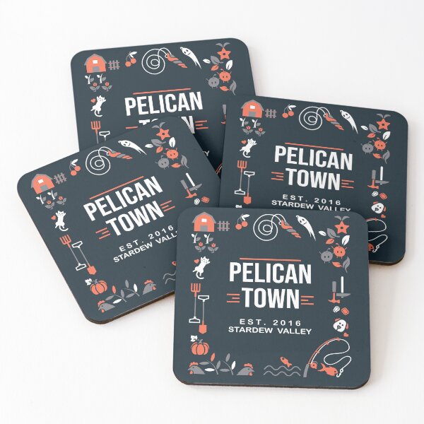 Item preview, Stardew Valley Inspired Pelican Town designed and sold by Needsmore.