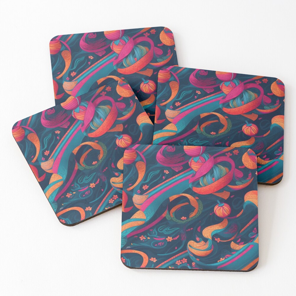 Item preview, Coasters (Set of 4) designed and sold by CheesyTees.