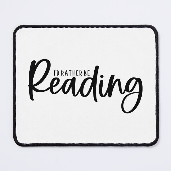Item preview, I'd Rather Be Reading designed and sold by FairyNerdy.